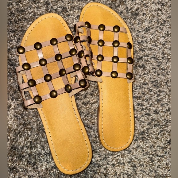 Leather sandals size 8 - Picture 6 of 7